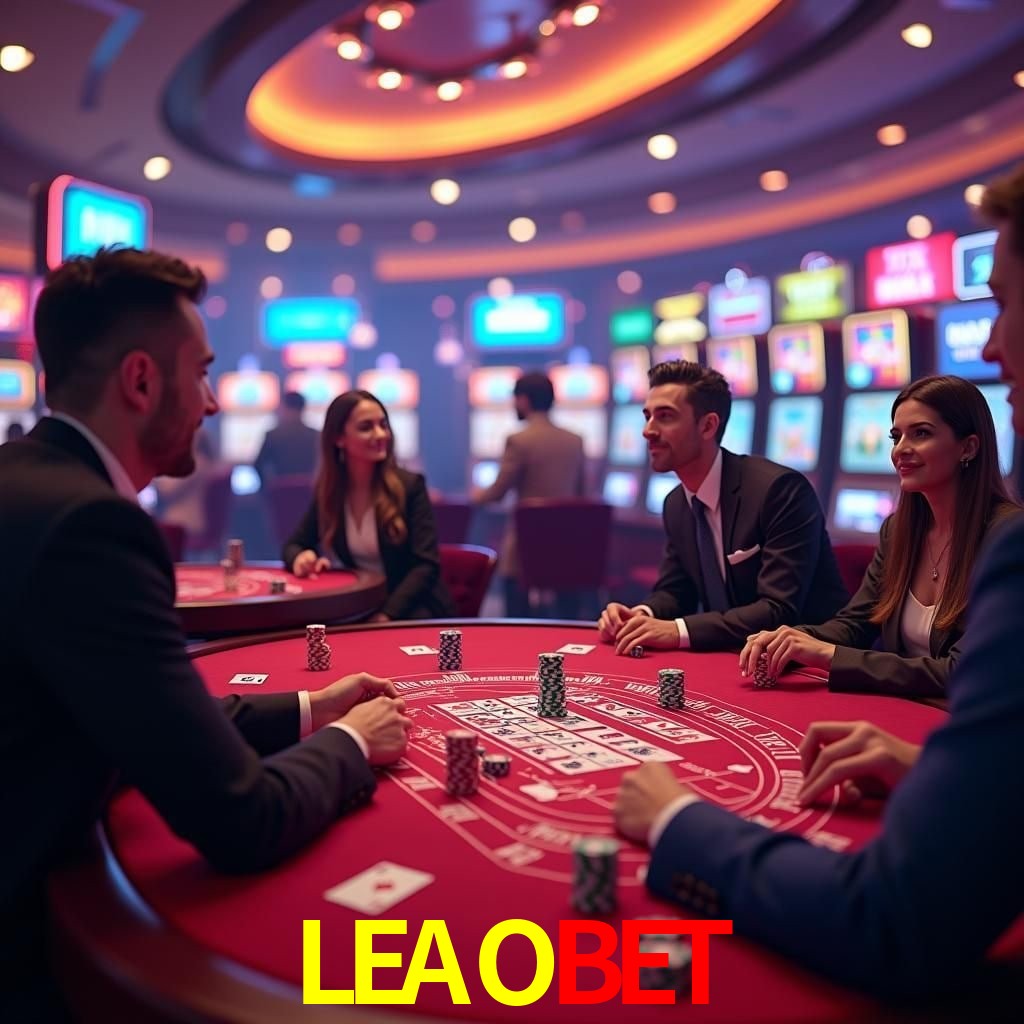 Interface do App LEAOBET